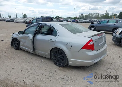 2012 Ford Fusion Sel из США, поврежденный, VIN 3FAHP0JA8CR168453